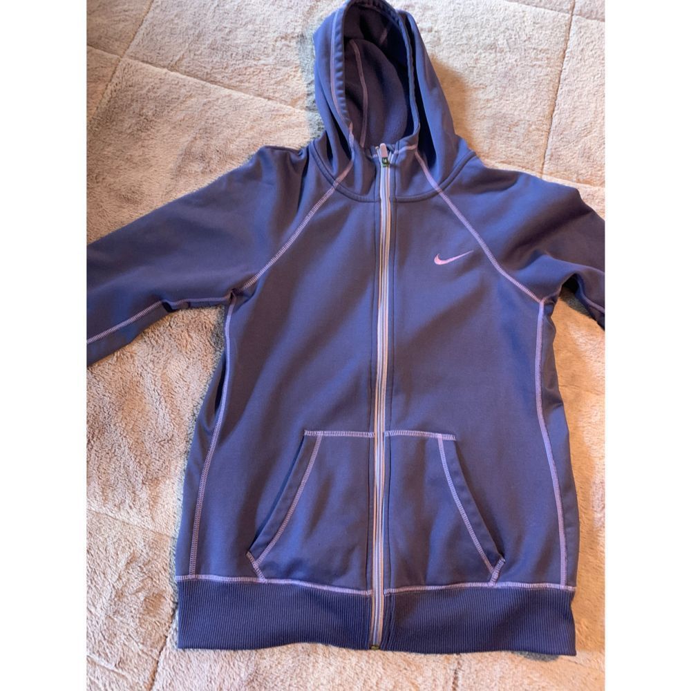Nike Purple Full Zip Therma Fit Hoodie